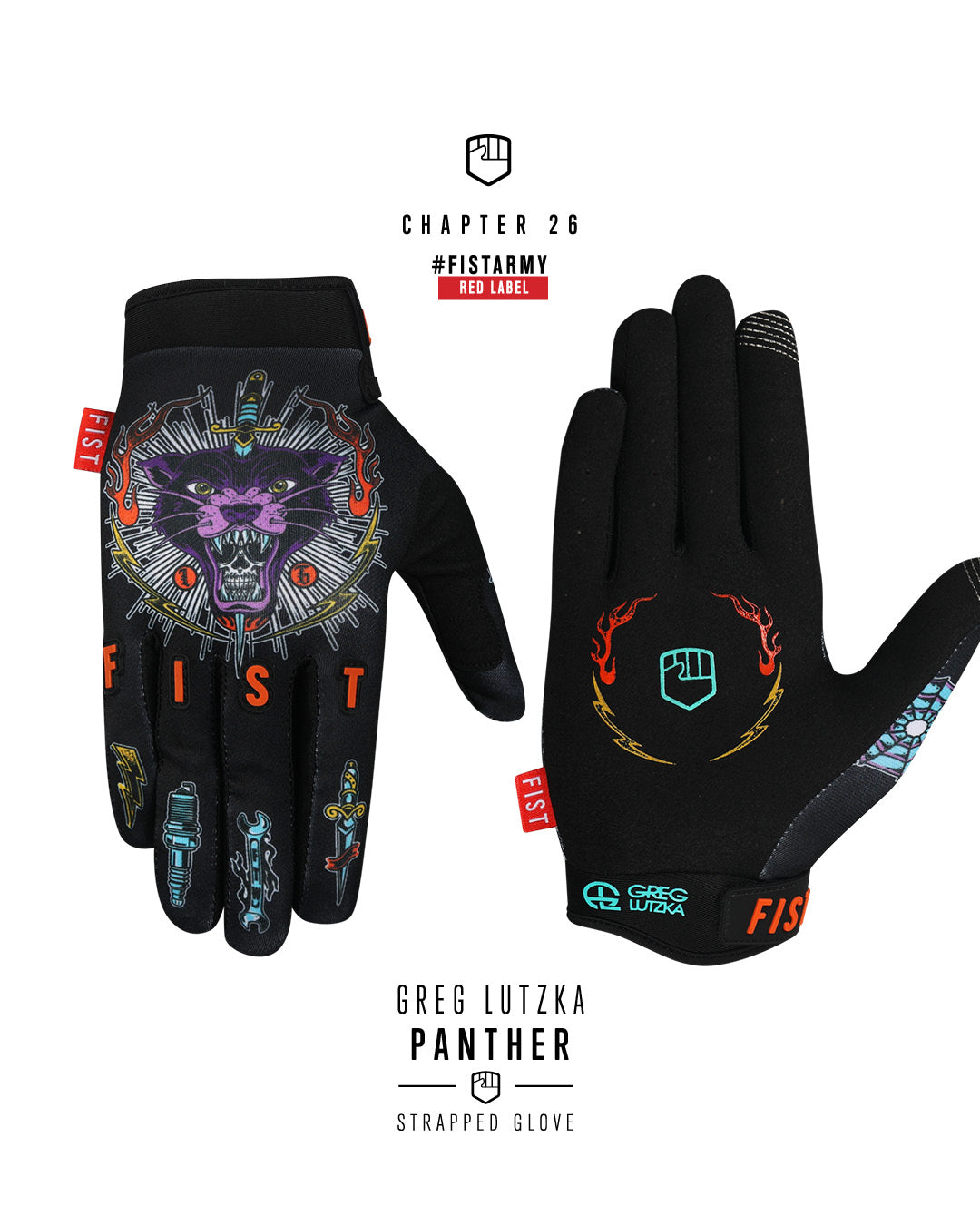 CH26 | Greg Lutzka 'Panther' Adult Glove