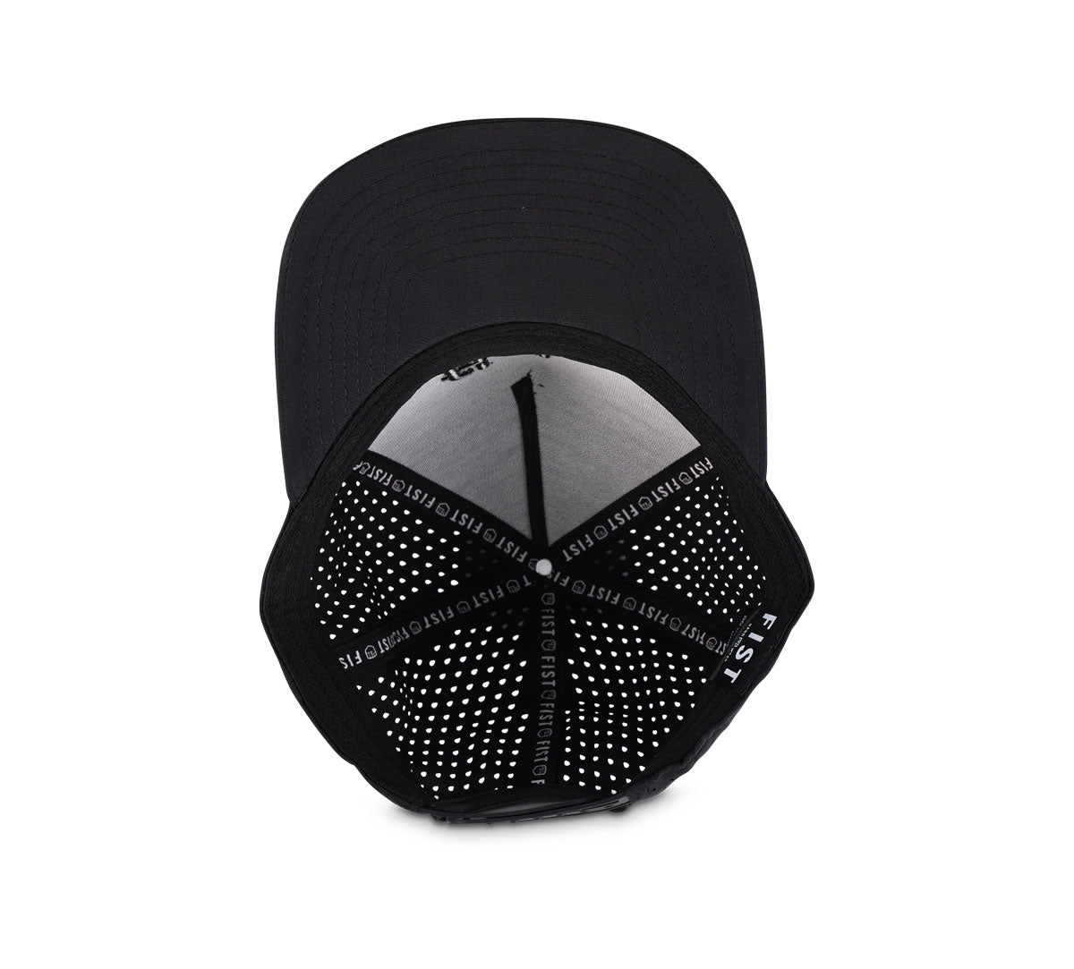 Lower Blackout A-Frame Performance Snapback Cap