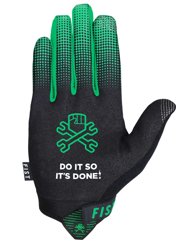 Green Halftone Workwear Lite Glove