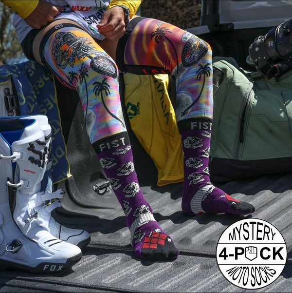 FIST Mystery Moto Sock -  4 PACK