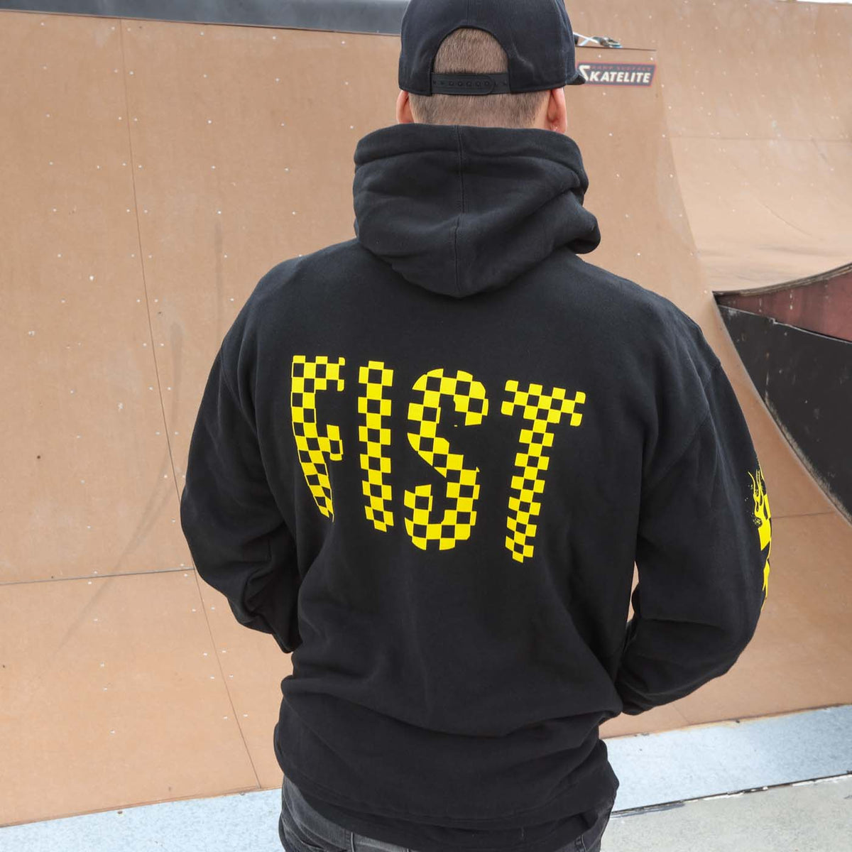 Yella Check Hoodie