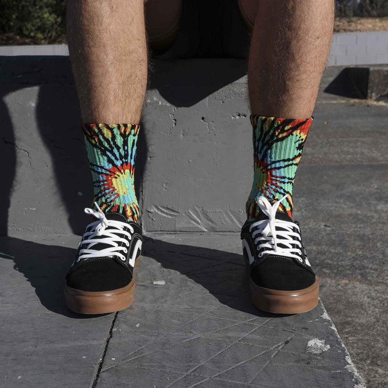 Dye Tie 2 Crew Sock