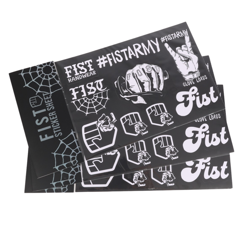 FIST Glove Lord Sticker Sheet