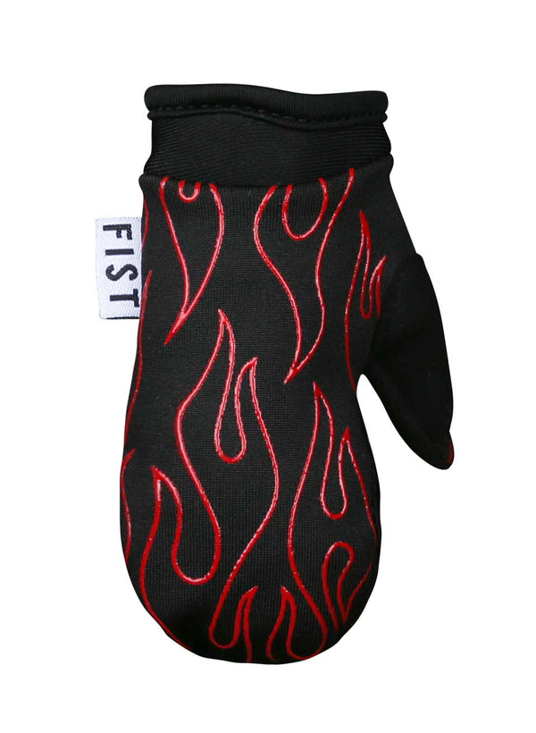 Frosty Fingers - Red Flame Cold Weather - Baby Mitts